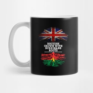 British Grown With Burkinabe Roots - Gift for Burkinabe With Roots From Burkina Faso Mug